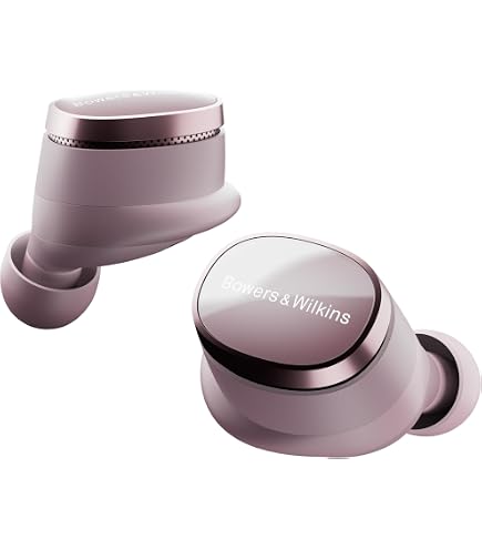 Amazon.com: Bowers & Wilkins Pi8 Wireless Earbuds, Dark Burgundy
